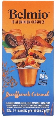 Attēls no Kapsuki do Nespresso Belmio Decaffeinato Caramel 10 sztuk
