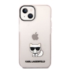 Изображение Karl Lagerfeld Choupette Logo Case for iPhone 14 Plus / pink