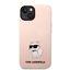 Picture of Karl Lagerfeld Liquid Silicone Choupette NFT Case for iPhone 14 Plus / Pink