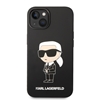 Изображение Karl Lagerfeld Liquid Silicone Ikonik NFT Case for iPhone 14 Plus / Black