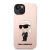 Изображение Karl Lagerfeld Liquid Silicone Ikonik NFT Case for iPhone 14 Plus / Pink