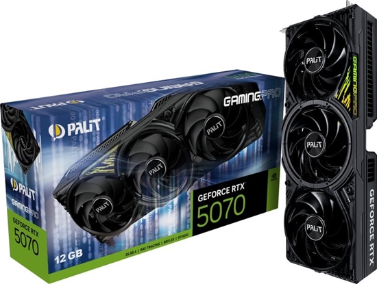 Picture of Karta graficzna Palit GeForce RTX 5070 GamingPro 12GB GDDR7 DLSS4 (NE75070019K9-GB2050A)