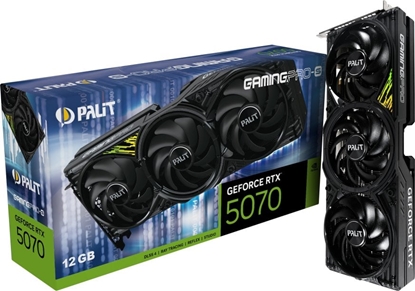 Picture of Karta graficzna Palit GeForce RTX 5070 GamingPro-S 12GB GDDR7 DLSS4 (NE75070019K9-GB2050U)