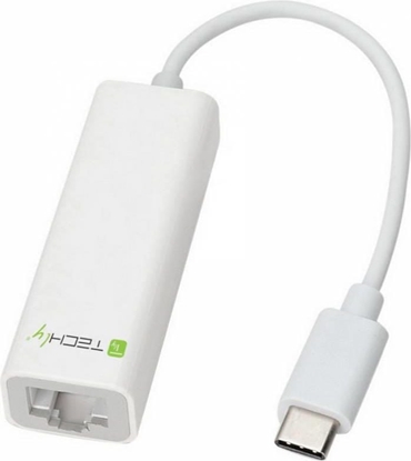 Picture of Karta sieciowa Techly ADAPTER USB-C 3.1 NA RJ45 GIGABIT 10/100/1000 (20379)