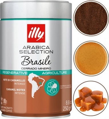 Attēls no Kawa mielona illy Arabica Selection Brasile 250 g