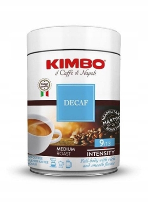 Изображение Kawa mielona Kimbo Decaf - puszka 250 g