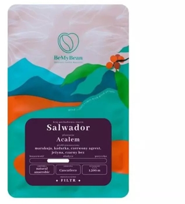 Изображение Kawa ziarnista BeMyBean kawa ziarnista Salwador Acalem Filtr Naturalny Anaerobowy 250 g