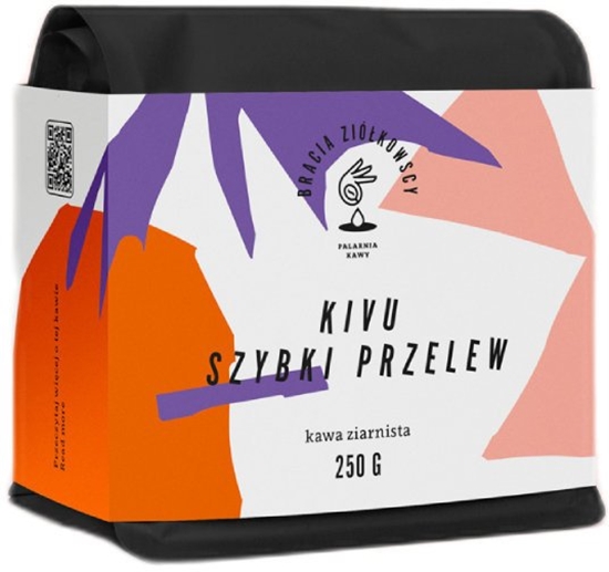Picture of Kawa ziarnista Bracia Ziókowscy Kivu Szybki Przelew 250 g