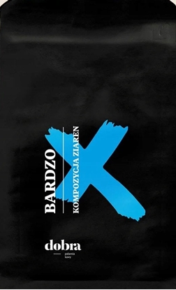 Изображение Kawa ziarnista Dobra BARDZO - Kompozycja Ziaren 250g