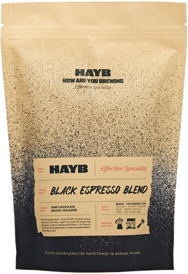 Picture of Kawa ziarnista HAYB Black Espresso Blend 1 kg