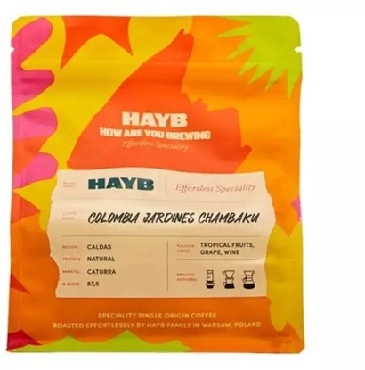 Изображение Kawa ziarnista HAYB Kawa ziarnista Colombia Jardines Chambaku Natural Filter 250 g