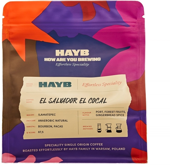 Picture of Kawa ziarnista HAYB Kawa ziarnista El Salvador El Cocal 250g