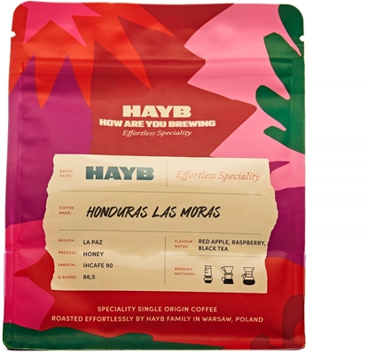Изображение Kawa ziarnista HAYB Kawa ziarnista Honduras Las Moras 250g