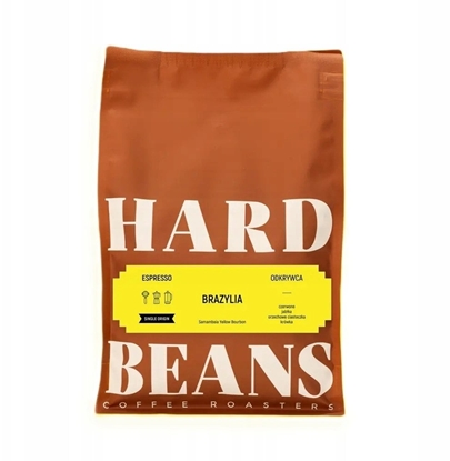 Изображение Kawa ziarnista Hard Beans Coffee Kawa ziarnista Brazylia Samambaia 1kg