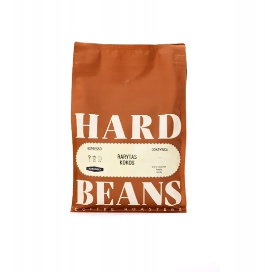Picture of Kawa ziarnista Hard Beans Coffee Kawa ziarnista Rarytas Kokos Espresso 1kg
