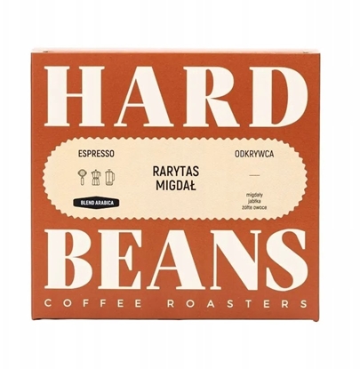 Изображение Kawa ziarnista Hard Beans Coffee Kawa ziarnista Rarytas Migda Espresso 250g