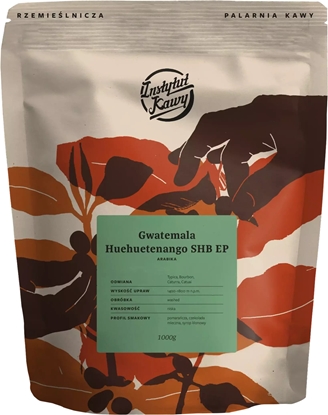 Изображение Kawa ziarnista Instytut Kawy Gwatemala Huehuetenango SHB EP 1 kg