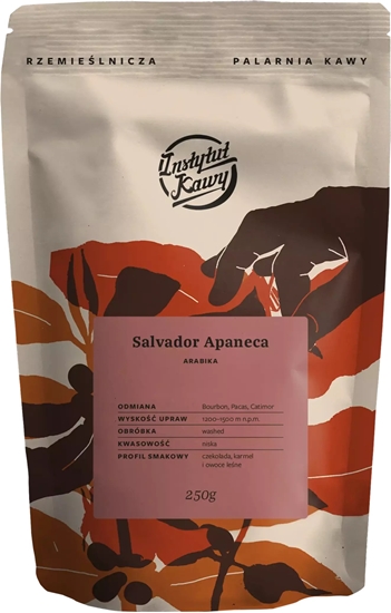 Изображение Kawa ziarnista Instytut Kawy Kawa ziarnista Salvador Apaneca Espresso 250g