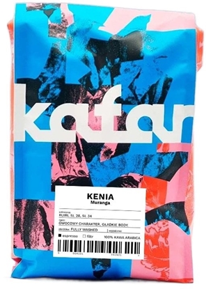 Изображение Kawa ziarnista Kafar Kawa ziarnista Kenia Muranga Espresso 1kg