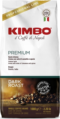 Изображение Kawa ziarnista Kimbo Premium 1 kg