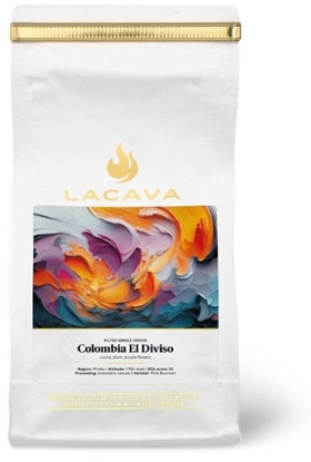 Изображение Kawa ziarnista LaCava Kawa ziarnista Colombia El Diviso 2025 Filter 250g