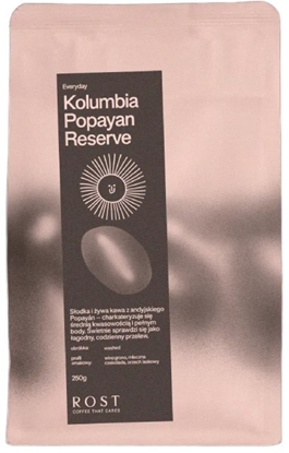 Изображение Kawa ziarnista ROST kawa ziarnista Kolumbia Popayan Rezerwa Przefiltrowana 250 g