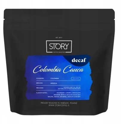 Picture of Kawa ziarnista Story Coffee Roasters Kawa ziarnista Decaf Colombia Cauca 250g