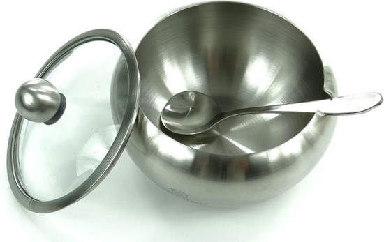 Picture of KingHoff Cukiernica stalowa z yeczk satyna (KH-3732)