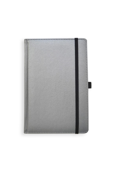 Picture of Klade - planotājs UNIVERSAL BLACK EDITION, A5,ar gumiju, sudraba krāsa