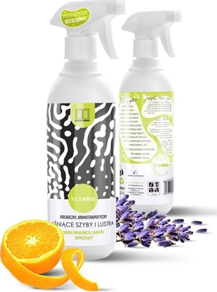 Attēls no Klareko Pyn do Szyb Lnice Szyby i Lustra Lawenda, Sodka Pomaracza 500 ml