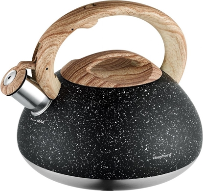 Изображение Klausberg CZAJNIK Z GWIZDKIEM 2,7L KLAUSBERG KB-7282 GRANIT WOOD