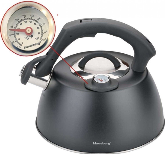 Изображение Klausberg CZAJNIK Z TERMOMETREM 3L KB-7371