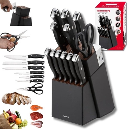 Picture of Klausberg ZESTAW NOY KUCHENNYCH I DO STEKÓW W BLOKU KB-7985