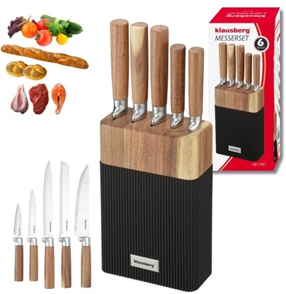 Picture of Klausberg ZESTAW NOY W BLOKU AKACJOWYM KB-7981