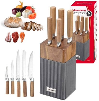 Picture of Klausberg ZESTAW NOY W BLOKU AKACJOWYM KB-7983