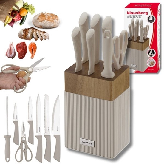 Изображение Klausberg ZESTAW NOY W BLOKU AKACJOWYM KB-7984