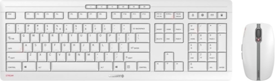 Picture of Klawiatura + mysz Cherry ZESTAW CHERRY STREAM DESKTOP KLAWIATURA + MYSZ SZARY