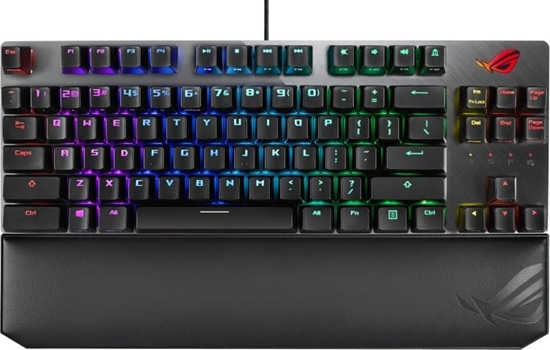 Изображение Klawiatura Asus ROG Strix Scope NX TKL Deluxe NX Brown (90MP00N7-BKDA00)
