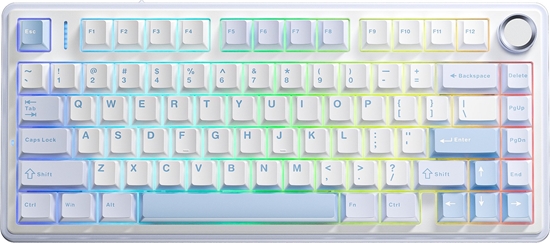 Picture of Klawiatura Aula F75 GrayWood V3 (AUF75-SSB-GW3)