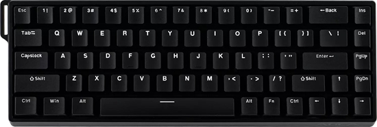 Изображение Klawiatura Aula Win68 HE GrayWoodMag Switch (AUW68-B-GR)