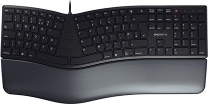 Attēls no Klawiatura Cherry CHERRY KC 4500 ERGO klawiatura USB QWERTY British English Czarny