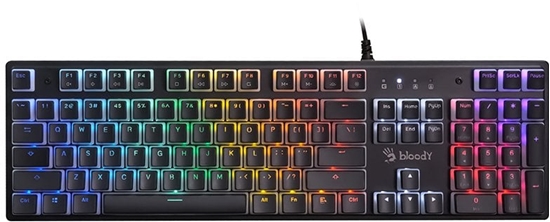 Picture of Klawiatura mechaniczna A4TECH BLOODY S520N Pudding Black (BLMS Blue Switch)