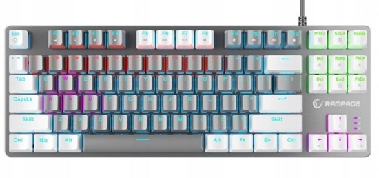 Изображение Klawiatura Rampage Snug KRGD Red Switch (SNUGK14RS-GW)