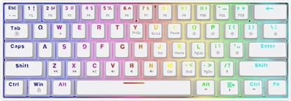 Picture of Klawiatura Savio Whiteout X2 Outemu Blue (WHITEOUT X2 BLUE)