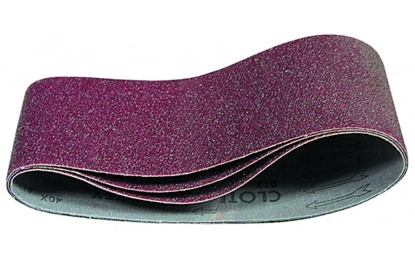 Attēls no Klingspor Pas cierny bezkocowy 75x533mm granulacja 40 3szt. 45335