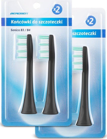 Изображение Kocówka Berdsen do szczoteczki sonicznej B3 4szt.
