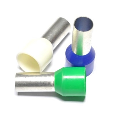 Изображение Kocówka tulejkowa izolowana 1,5x10mm czarna 100szt.