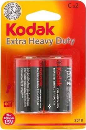Изображение Kodak Bateria Extra Heavy Duty C / R14 2700mAh 2 szt.