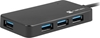 Изображение Koncentrator USB 4 porty Silkworm USB 3.0 czarny USB-C 