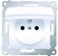 Picture of Kontakt-Simon Gniazdo SIMON54 hermetyczne 1-krotne z/u 16A IP44 biae - DGZ1BZ.01/11